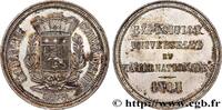 FRANKREICH Médaille commémorative, Exposition Universelle Int EXPOSITIONS UNIVERSELLES 69 - Lyon 1872 (39,5mm, 18,01g, 12h) -