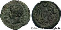 THE JULIO-CLAUDIANS (27 BC to 69 AD) Semis ou quadrans HIPSANIA -BAETICA - COLONIA PATRICIA - AUGUSTUS Colonia Patricia, Espagne n.d. (15mm, 2,90g, 1h) -