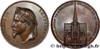 FRANKREICH Médaille, consécration de l’église Saint Bernard d ÉGLISES ET CATHÉDRALES 75 - Paris 1861 (75,5mm, 267,3g, 12h) -