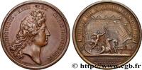 FRANKREICH Médaille, Le port de Rochefort, refrappe LOUIS XIV LE GRAND OU LE ROI SOLEIL (1666) (41mm, 33,90g, 12h) -