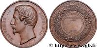 FRANKREICH Médaille de concours, Instruments d’agriculture SECOND EMPIRE 16 - Angoulême 1861 (50,5mm, 60,52g, 12h) -