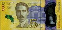 COSTA RICA 5000 Colones 2018 COSTA RICA 5000 Colones 2018 ST ST 30,00 EUR Differenzbesteuert nach §25a UStG zzgl. 18,00 EUR Versand