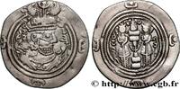Post-hellenistic 2 (227 AD to 650 AD) Drachme SASANIEN - SASANIDISCHES KÖNIGREICH - KHUSRO II Furat-i-Mesham (PL) 615 (28,5mm, 2,82g, 3h) -