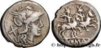 THE REPUBLIC (280 BC to 27 BC) Denier RÖMISCHE REPUBLIK - ANONYM Rome c. 207 AC. (18mm, 3,69g, 7h) -