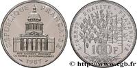 FRANKREICH 100 francs Panthéon FUNFTE FRANZOSISCHE REPUBLIK 1987 (31mm, 15,0g, 6h) -
