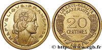 FRANKREICH Essai du concours de 20 centimes par Cochet FUNFTE FRANZOSISCHE REPUBLIK Paris 1961 (23,5mm, 4,00g, 6h) -