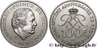 MONACO - FÜRSTENTUM MONACO - RAINIER III. Essai de 100 Francs Rainier III 40e anniversaire d MONACO - FÜRSTENTUM MONACO - RAINIER III. Paris 1989 (31mm, 15g, 6h) -