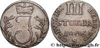 DEUTSCHLAND - BERG 3 Stuber Joachim Murat Duc de Berg DEUTSCHLAND - BERG Düsseldorf 1806 (20mm, 1,80g, 6h) -