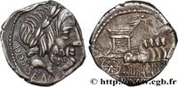 THE REPUBLIC (280 BC to 27 BC) Denier RUBRIA Rome 87 AC. (17,5mm, 3,76g, 6h) -
