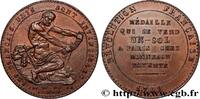FRANKREICH Monneron de 1 sol à l'Hercule REVOLUTION COINAGE Birmingham, Soho 1792 (29mm, 11,47g, 6h) -