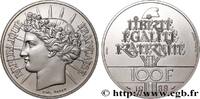 FRANKREICH Essai de 100 francs Fraternité FUNFTE FRANZOSISCHE REPUBLIK Pessac 1988 (31mm, 15g, 6h) -