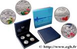 CHINA Coffret 4 x 5 Yuan Proof Paysage de Hangzhou CHINA 2014 (33mm, 15,552g, 12h) -