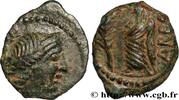 FRANKREICH Bronze au Démos, VOLCAE AREC GALLIEN - SÜDWESTGALLIEN - VOLCÆ ARECOMICI (Region die Nîmes) 70-30 ou 49-42 AC. (16mm, 2,01g, 5h) -