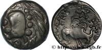 FRANKREICH Bronze YLLYCCI à l’oiseau, classe VI GALLIEN - SENONES (Region die Sens) c. avant 52 AC. (15mm, 3,14g, 12h) -