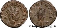 THE MILITARY CRISIS(235 AD to 284 AD) Antoninien CLAUDIUS II GOTHICUS Rome 268 - 269 (20,5mm, 3,40g, 6h) -
