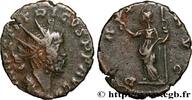 THE MILITARY CRISIS(235 AD to 284 AD) Antoninien TETRICUS I Trèves 272-273 (19mm, 2,45g, 6h) -