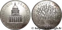 FRANKREICH 100 francs Panthéon FUNFTE FRANZOSISCHE REPUBLIK 1989 (31mm, 15,02g, 6h) -