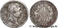 FRANKREICH 2 francs Napoléon Ier tête laurée, Empire français GESCHICHTE FRANKREICHS Lyon 1813 (27mm, 9,70g, 6h) -