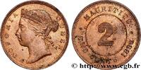 MAURITIUS 2 Cents Victoria MAURITIUS 1888 (23mm, 3,98g, 6h) -
