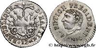 HAITI 12 Centimes Alexandre Sabes Petion, an 14 HAITI 1817 (16mm, 1,31g, 6h) -