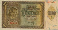 1000 Kuna 1941 KROATIEN KROATIEN 1000 Kuna 1941 ST ST