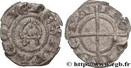 FRANKREICH Obole à la mitre PROVENCE - COMTÉ DE PROVENCE - ALPHONSE Ier D'ARAGON ET RAYMOND DE BOLLÈNE, archevêque d'Arles Arles ou Marseille c. 1177-1185 ( -