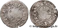 FRANKREICH Double denier coronat PROVENCE - COUNTY OF PROVENCE - CHARLES II OF ANJOU n.d. (21,5mm, 1,22g, 5h) -