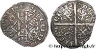 FRANKREICH Plaque au lion ou double gros ou gros vaillant HAINAUT - COMTÉ DE HAINAUT - GUILLAUME III DE BAVIÈRE Valenciennes n.d. (29,5mm, 2,53g, 2h) -