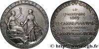 FRANKREICH Médaille, Compagnie Universelle du Canal maritime ÉGYPTE - CANAL DE SUEZ 1869 (41,5mm, 48,23g, 12h) -