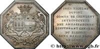 FRANKREICH DUFORT DE CHEVERNY BLOIS ET LE BLAISOIS - NOBLESSE ET VILLES 1764 (33,5mm, 13,76g, 12h) -