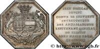 FRANKREICH DUFORT DE CHEVERNY BLOIS ET LE BLAISOIS - NOBLESSE ET VILLES 1764 (33,5mm, 13,76g, 12h) -