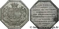 FRANKREICH DUFORT DE CHEVERNY BLOIS ET LE BLAISOIS - NOBLESSE ET VILLES 1764 (33,5mm, 12,99g, 12h) -