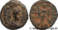 THE END OF EMPIRE(363 AD to 476 AD) Nummus THEODOSIUS II Héraclée 425-435 (11mm, 0,60g, 6h) -