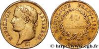 FRANKREICH 40 francs or Napoléon tête laurée, République fran GESCHICHTE FRANKREICHS La Rochelle 1808 (26mm, 12,88g, 6h) -