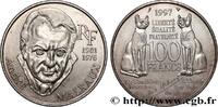 FRANKREICH 100 francs Malraux FUNFTE FRANZOSISCHE REPUBLIK 1997 (30,95mm, 15,10g, 6h) -