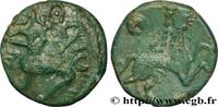 FRANKREICH Bronze au personnage courant GALLIEN - BELGICA - BELLOVACI (Region die Beauvais) Beauvais (60) c. Ier siècle avant J.-C. (15,5mm, 2,77g, 6h) -