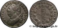 FRANKREICH 12 deniers dit au faisceau, type FRANÇOIS LOUIS XVI Perpignan 1792 (29,5mm, 13,67g, 6h) -