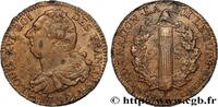 FRANKREICH 2 sols dit au faisceau, type FRANÇOIS LOUIS XVI Paris 1792 (33mm, 20,84g, 6h) -