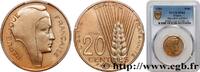 FRANKREICH Essai du concours de 20 centimes par Coeffin FUNFTE FRANZOSISCHE REPUBLIK Paris 1961 (23,5mm, 4,01g, 6h) -