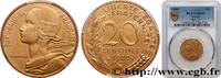 FRANKREICH 20 centimes Marianne FUNFTE FRANZOSISCHE REPUBLIK 1980 (23,5mm, 4g, 6h) -
