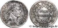 FRANKREICH Demi-franc Napoléon Ier tête laurée, Empire frança GESCHICHTE FRANKREICHS Lyon 1810 (18mm, 2,42g, 6h) -