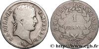 FRANKREICH 1 franc Napoléon Ier tête laurée, Empire français GESCHICHTE FRANKREICHS Bayonne 1811 (23mm, 4,75g, 6h) -