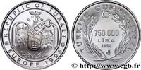 TÜRKEI 750.000 Lira Proof ECU TÜRKEI 1996 (38,mm, 31,47g, 12h) -