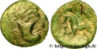 FRANKREICH Bronze au cheval, BN 8430 GALLIEN - BELGICA - AMBIANI (Region die Amiens) Amiens (80) c. 60-40 AC. (15,5mm, 2,57g, 7h) -