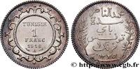 TUNESIEN - Französische Protektorate 1 Franc AH1334 TUNESIEN - Französische Protektorate Paris 1916 (23mm, 4,99g, 6h) -