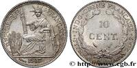 FRANZÖSISCHE-INDOCHINA 10 Centièmes FRANZÖSISCHE-INDOCHINA Paris 1937 (19mm, 2,72g, 6h) -