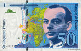 FRANKREICH 50 Francs SAINT-EXUPÉRY modifié FRANKREICH 50 Francs SAINT-EXUPÉRY modifié 1994 SS -