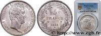 FRANKREICH 5 francs type Tiolier avec le I, tranche en creux LUDWIG PHILIPP I Lille 1831 (37mm, 25g, 6h) -