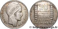 FRANKREICH 20 francs Turin DRITTE FRANZOSISCHE REPUBLIK 1936 (35mm, 19,87g, 6h) -