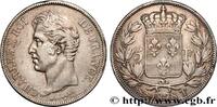 FRANKREICH 5 francs Charles X, 2e type KARL X Nantes 1828 (37mm, 24,95g, 6h) -